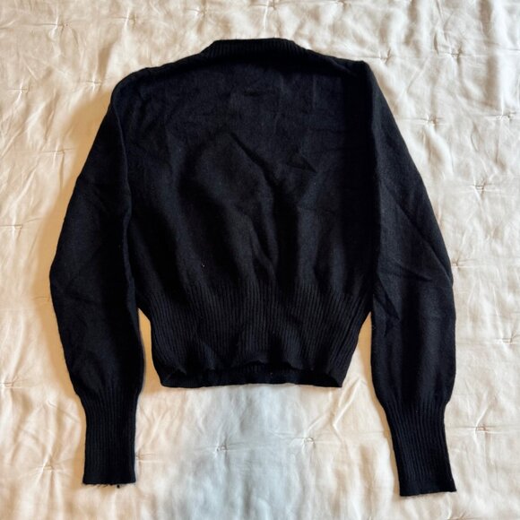 J Crew cashmere shrunken crewneck sweater - Picture 3 of 4